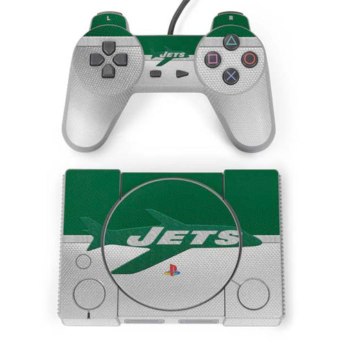 NFL New York Jets Vintage PlayStation Classic Bundle Skin